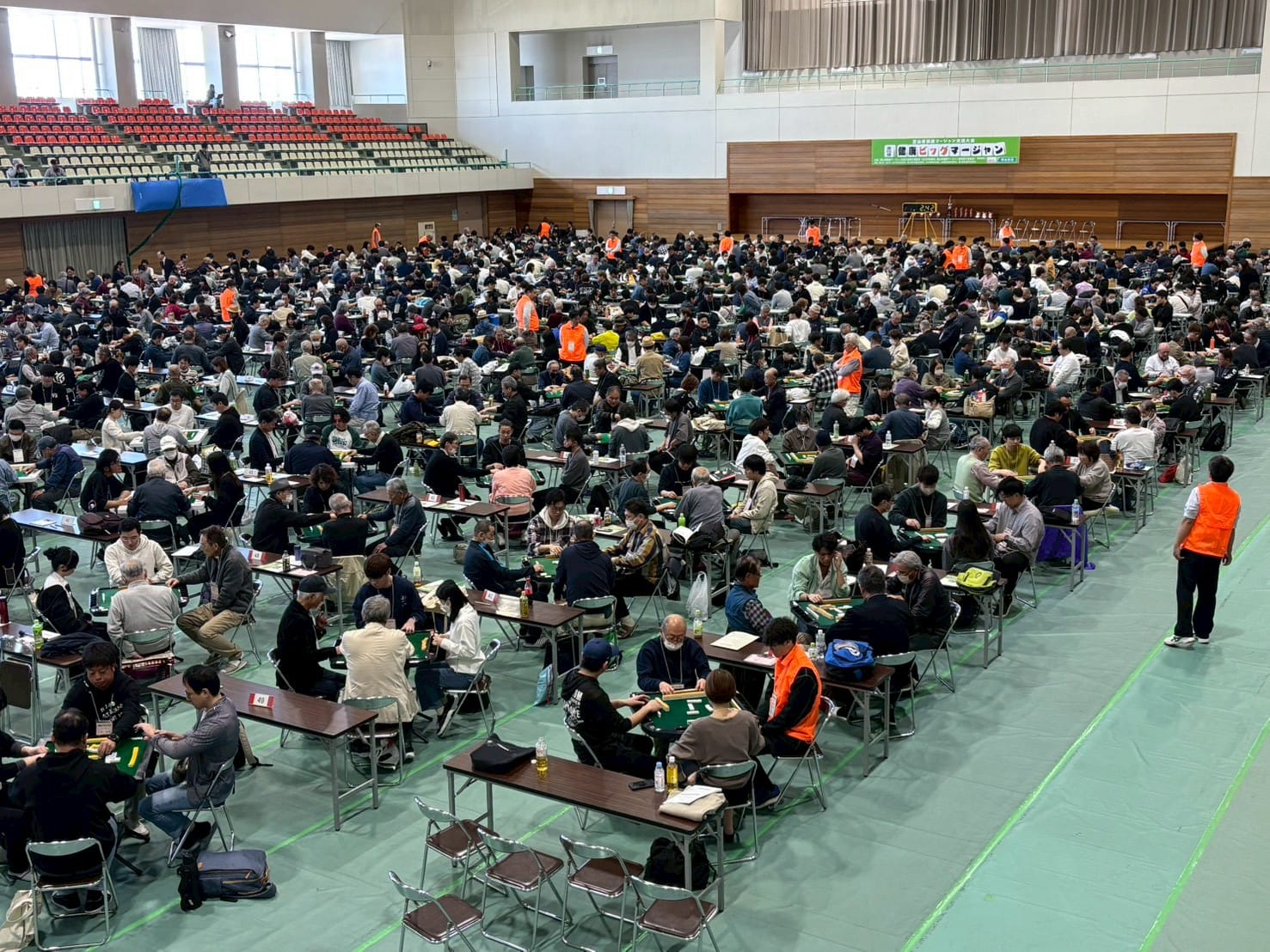 健康マージャン大会が過去最多規模で開催