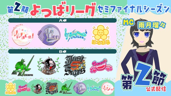 【よつばリーグ】セミファイナルステージ第2節、ファイナルへ勝ち抜けを決めるチームは⁉